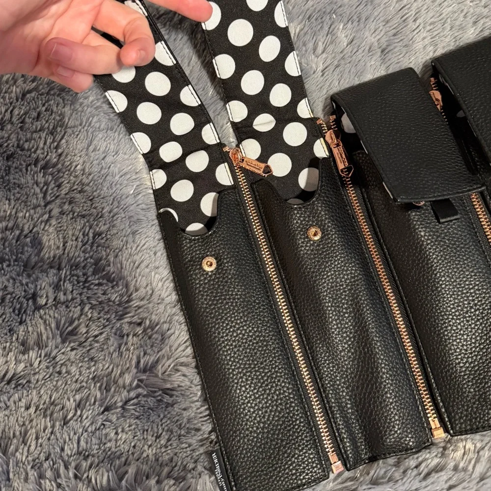 Sephora Black Brush Roll Organizer